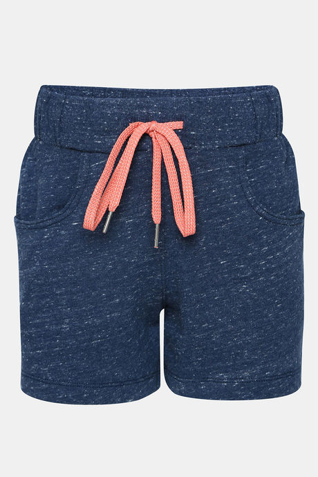 Buy Jockey Girls Relaxed Shorts Light Grey Melange at Rs.649 online Activewear online